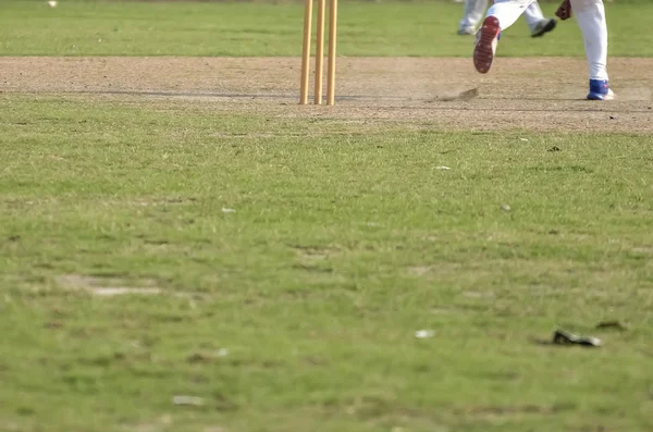 Cricket game in Calcutta — Stock Photo, Image