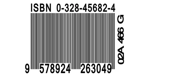 Código de barras digital — Fotografia de Stock