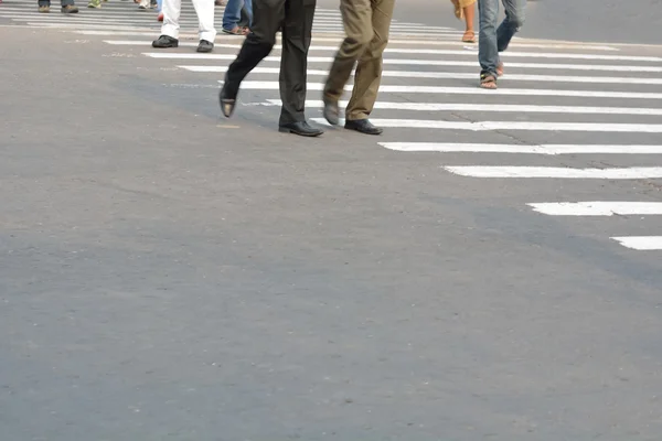 Pedestrian zebra crossing — Stock Photo, Image