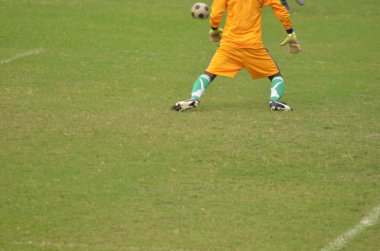 Futbol kaleci konuşma topu