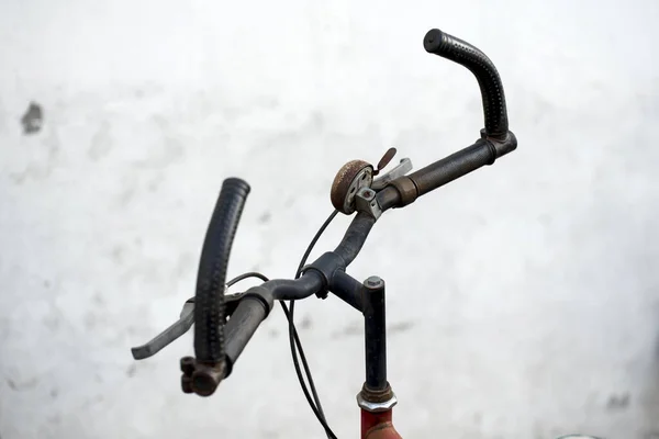Close Shot Bicycle Handlebar — Stock Photo, Image