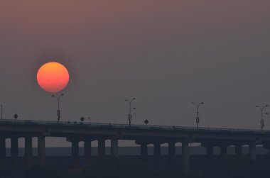 Kolkata köprüsünde