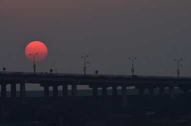 Kolkata köprüsünde
