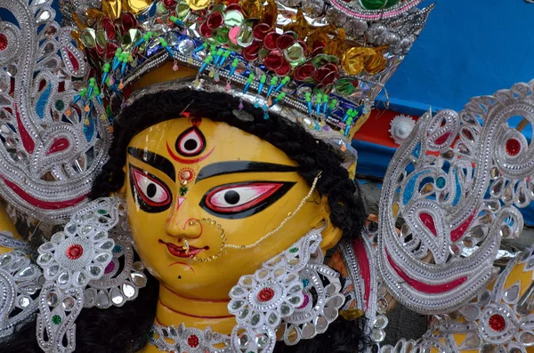 Último día de la diosa Durga durante el festival Durga Puja —  Fotos de Stock