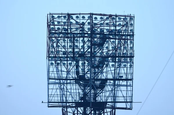 En belysning tower — Stockfoto