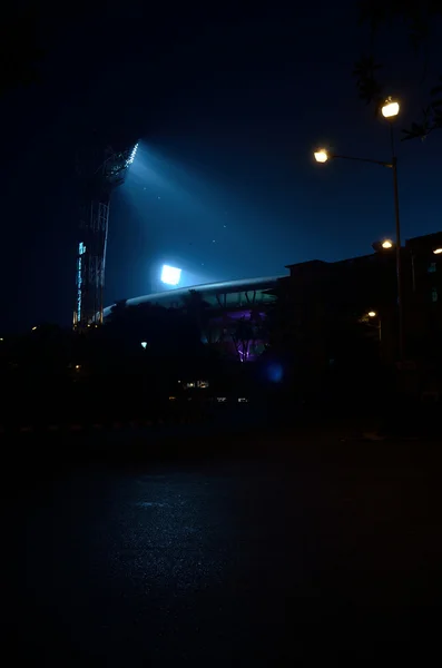 Flutlicht im Stadion — Stockfoto