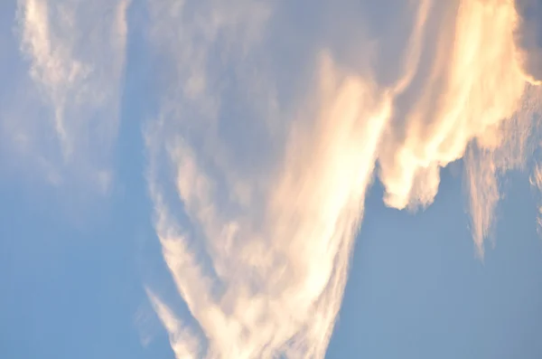 Égbolt és felhők háttér — Stock Fotó
