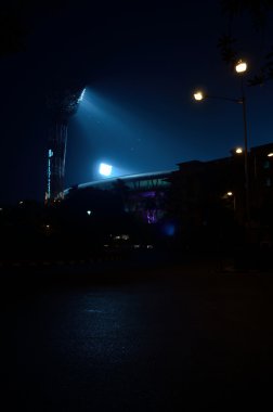 Stadium Floodlights clipart