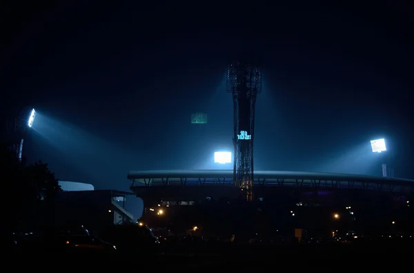 Stadion schijnwerpers — Stockfoto