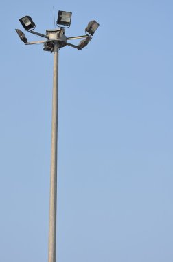 Gökyüzünde ışık kulesi