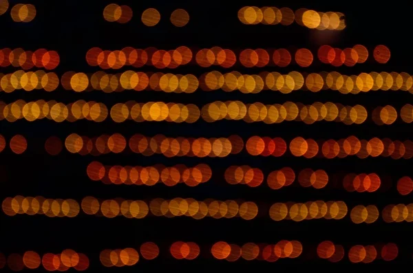 Hell leuchtendes rotes und oranges Licht — Stockfoto
