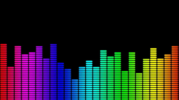 Müzik ekolayzer sembolü.