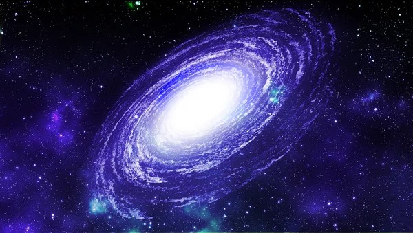 Galaxia spirală — Fotografie, imagine de stoc
