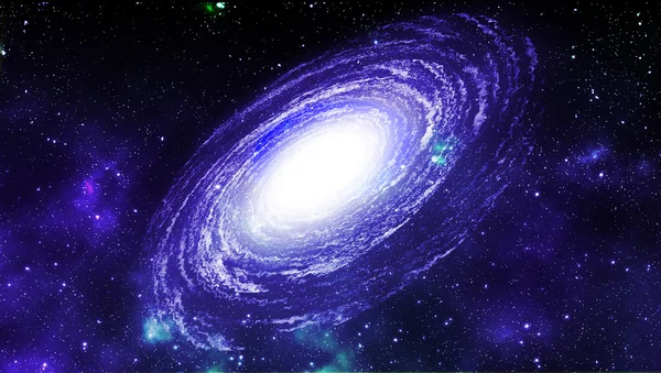 Galaxia espiral — Foto de Stock