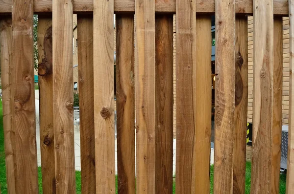 Board on Board Wood Fence — Stock Photo © njnightsky #2119723