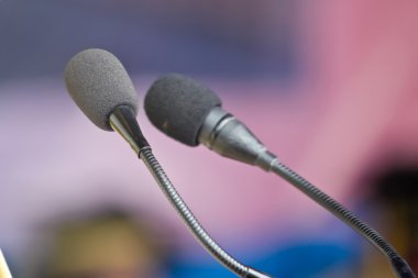 Aşamasında Vokal mikrofon