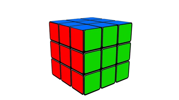 Magic Cube: Rubik 's Cube — стоковое фото