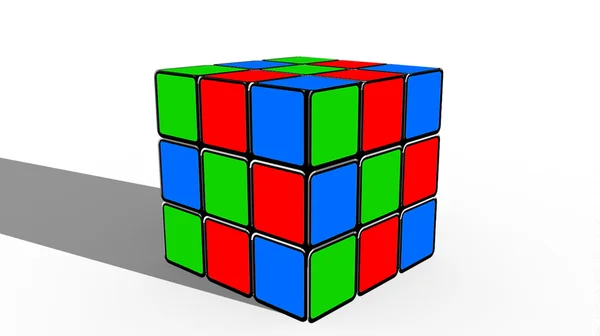 Cubo mágico: Cubo de Rubik —  Fotos de Stock