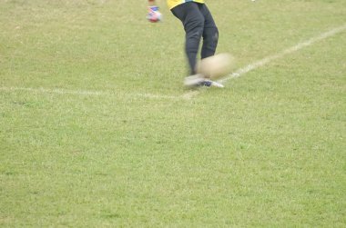 Kick futbol topu için gidiş