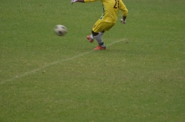 Kick futbol topu için gidiş