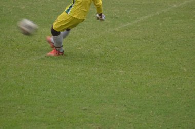 Kick futbol topu için gidiş