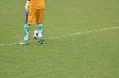 Kick futbol topu için gidiş