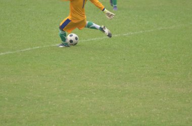 Kick futbol topu için gidiş