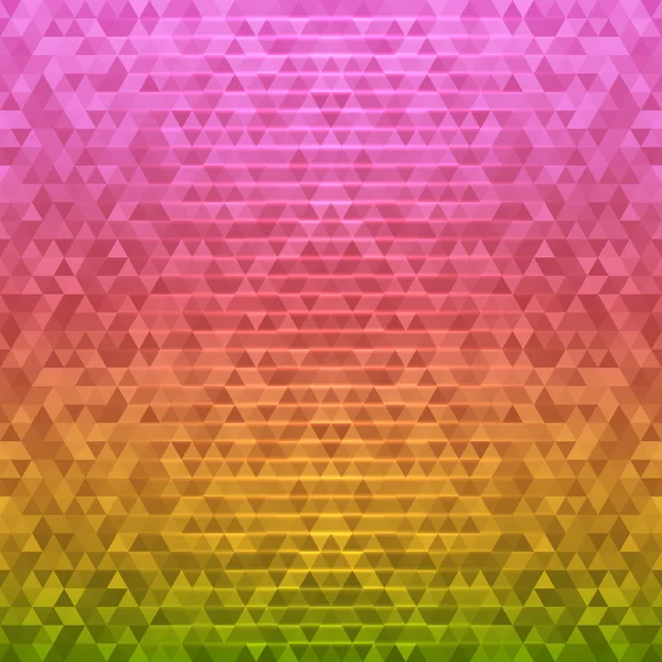 Fundo cor mosaico triângulos abstrato gráfico design3 — Vetor de Stock