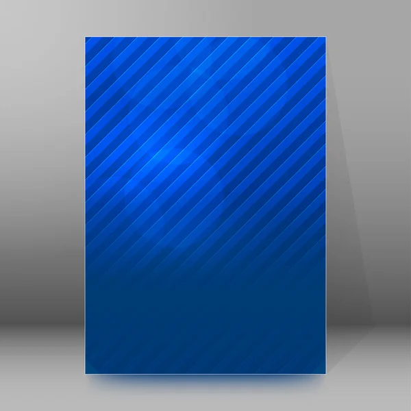 Broschüre Umschlagschablone Hochformat glühender Hintergrund 27 — Stockvektor