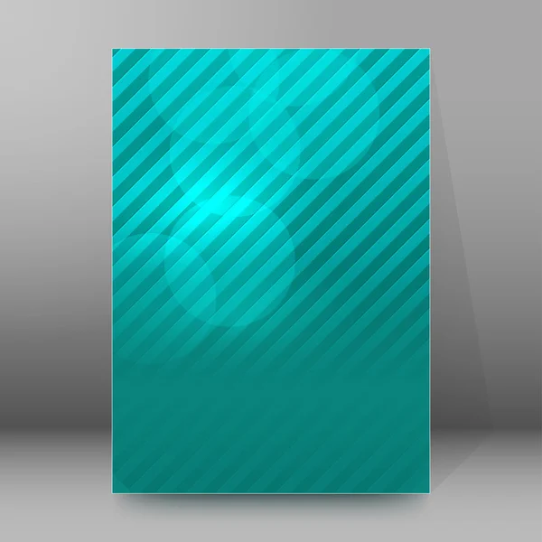 Folleto cubierta plantilla formato vertical brillante fondo30 — Vector de stock