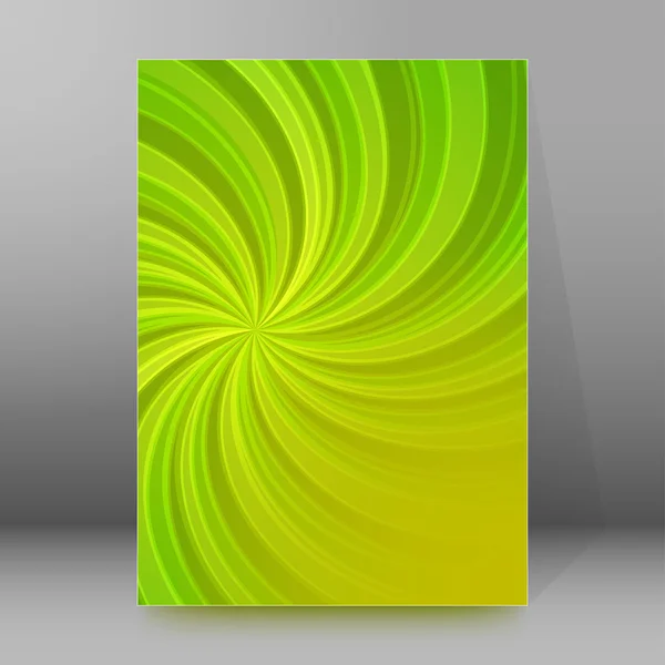 Broschüre Umschlagschablone Hochformat glühender Hintergrund 35 — Stockvektor