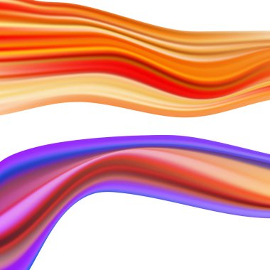 Modern renkli akış posteri. Gökkuşağı rengindeki dalga sıvısı arka planı yansıtır. Tasarım projen için sanat tasarımı. Vektör illüstrasyonu EPS10 veya kitapçık düzeni, sağlık broşürü, haber bülteni