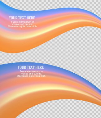 Modern renkli akış posteri. Gökkuşağı rengindeki dalga sıvısı arka planı yansıtır. Tasarım projen için sanat tasarımı. Vektör illüstrasyonu EPS10 veya kitapçık düzeni, sağlık broşürü, haber bülteni