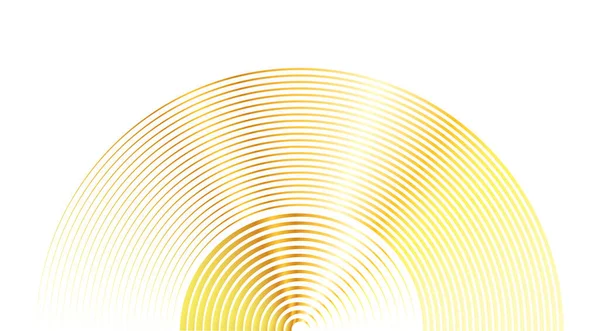 豪華な黄金のディスクの背景が光の効果を輝きます あなたのメッセージのためのスペースで熱い ベクターイラストEps 10デザインプレゼンテーション パンフレットレイアウトページ 表紙本や雑誌 チラシパーティー バナー — ストックベクタ