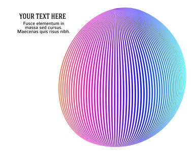 Soyut arka plan reklam broşürü tasarımı hava balonunu elementleri. Zarif uçucu için parıldayan ışık efekti çizgileri grafik formu. Broşür tasarımı için vektör illüstrasyonu EPS 10 sayfa, haber bülteni, pankart