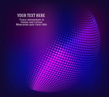 Soyut arka plan reklam broşürü tasarım unsurları. Fütürist stil parıltılı neon disko kulübü, zarif uçucular için gece partisi. Düzen sayfası bültenleri için EPS 10 vektör illüstrasyonu, dikey afiş