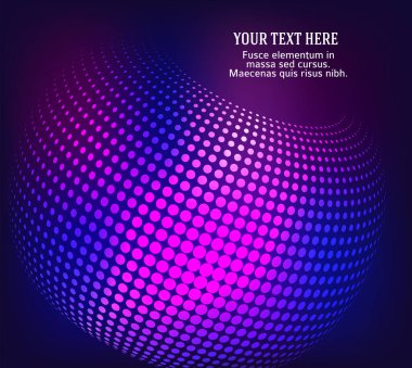 Soyut arka plan reklam broşürü tasarım unsurları. Fütürist stil parıltılı neon disko kulübü, zarif uçucular için gece partisi. Düzen sayfası bültenleri için EPS 10 vektör illüstrasyonu, dikey afiş