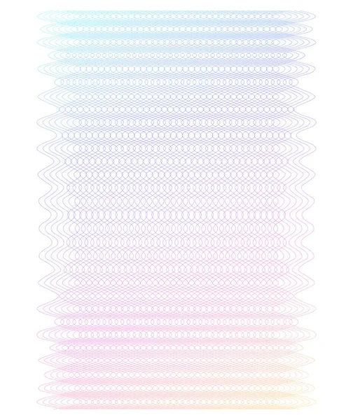 Měkká Duhová Barva Lineární Pozadí Designové Prvky Poligonal Lines Gilloche — Stockový vektor