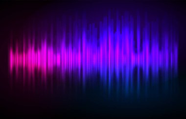 Çok amaçlı sunum için iş şablonları. Kolay düzenlenebilir EPS 10 düzeni. Horizon tasarım broşürü A4 format reklamı, Kuzey Işıkları neonu 