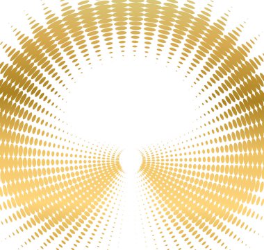 Tasarım elemanları sembol efekti - düzenlenebilir simge - siluet kalp, beyaz arkaplan üzerinde izole altın