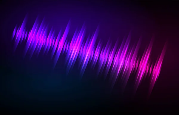 Égaliseur Musique Couleur Ondes Sonores Abstraites Fond Violet Pour Différents — Image vectorielle