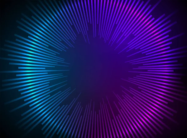 Égaliseur Musique Couleur Ondes Sonores Abstraites Fond Violet Pour Différents — Image vectorielle