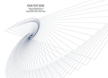 Tasarım elemanları sunum şablonu. Gerçekçi gölgeli boş dikdörtgen biçiminde A4 sayfası. Reklam elemanı ve tanıtım mesajı beyaz arka planda izole edildi. Vektör illüstrasyonu