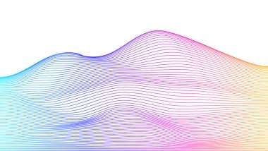 Siyah çizgili element çemberli modern geometrik arkaplan. Grafiksel resim şablonu pürüzsüz desen. İş broşürü, pankart tasarımı ve reklam broşürü için soyut vektör ilüstrasyonu 10 puan.