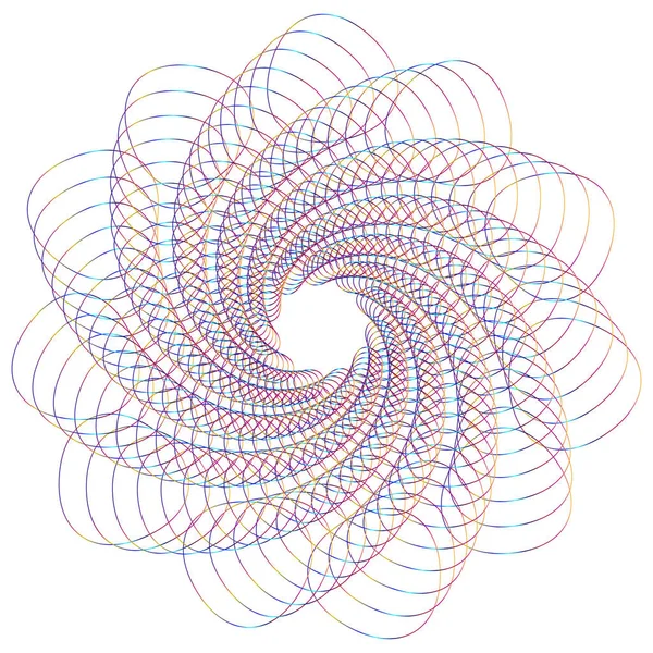 Abstraktní Elegantní Design Ikon Logem Květin Univerzální Symbol Tvůrčí Prémie — Stockový vektor