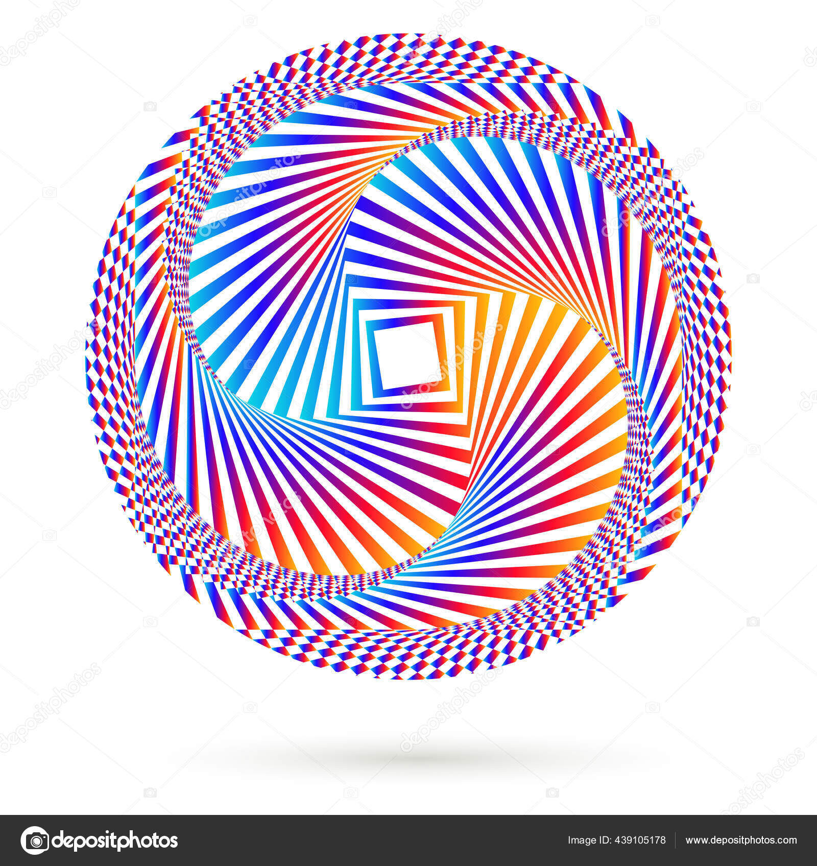 Cube Spiral Motion: Geometric Visual Impact