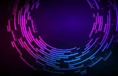 Çok amaçlı sunum için şablonlar. Kolay düzenlenebilir EPS10 düzeni. Tasarım broşürü, mor mavi arka plan etkinlik broşürü, iş kartı, web sitesi elementi üzerinde bulanık etki.