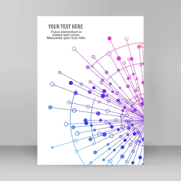 Plantillas Negocio Para Presentación Polivalente Fácil Diseño Vector Editable Eps — Archivo Imágenes Vectoriales