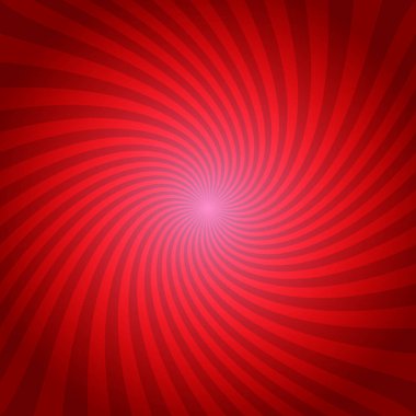 Abstract spiral background of bright glow perspective clipart
