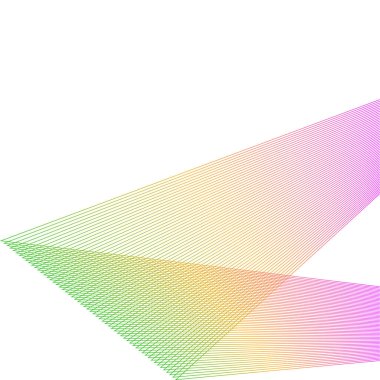 Tasarım elemanları. Virajlı keskin köşeler birçok çizgi sallıyor. Beyaz arka planda soyut dikey kırık çizgiler izole edildi. Yaratıcı çizgi sanatı. Vektör illüstrasyon EPS 10. Karıştırma Aracı kullanılarak oluşturulan siyah çizgi